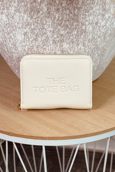 Portefeuille Tote Bag Petit Modèle Beige (15266173354309)
