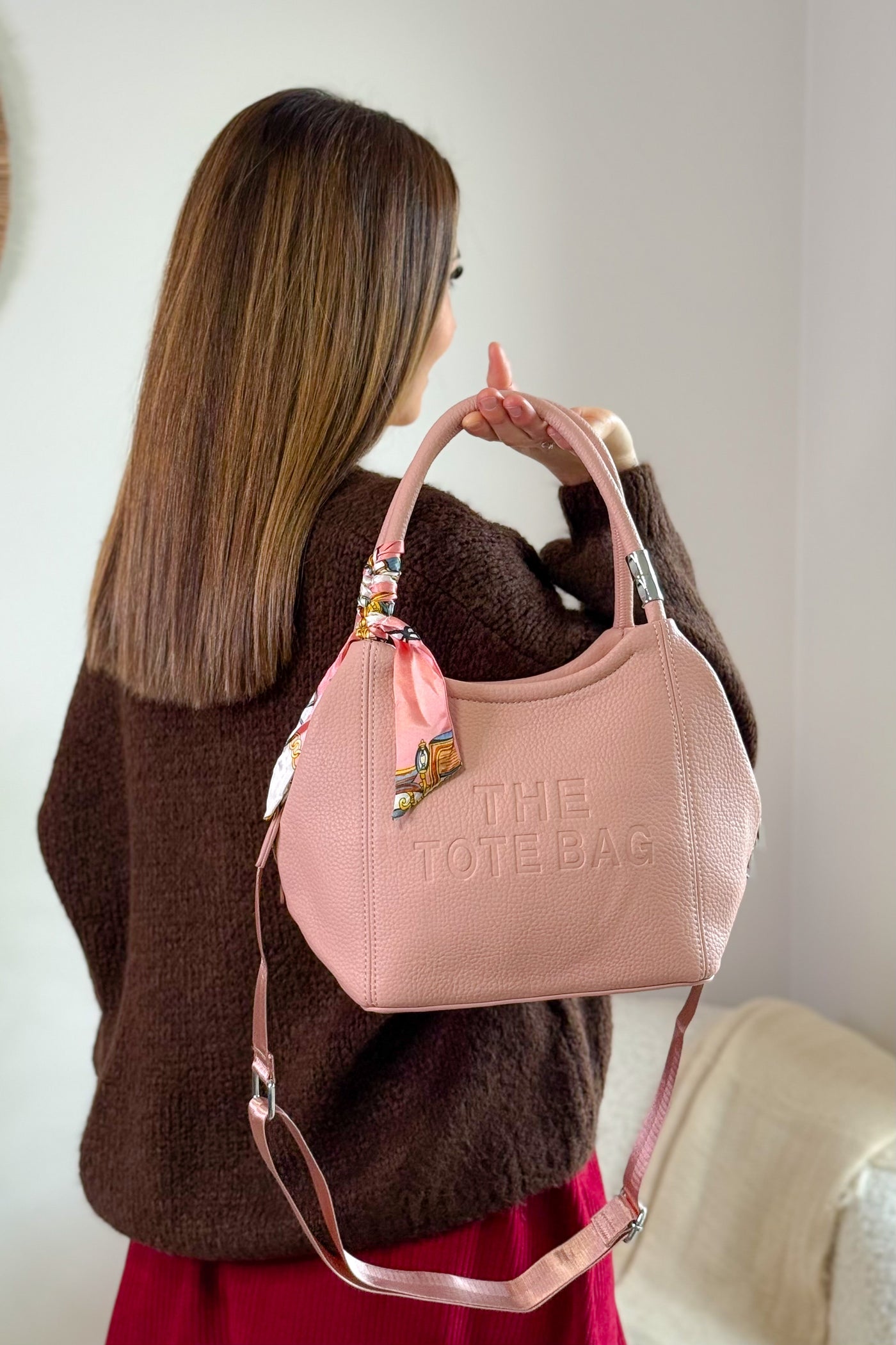 Sac " Tote bag" Hexagonal Rose