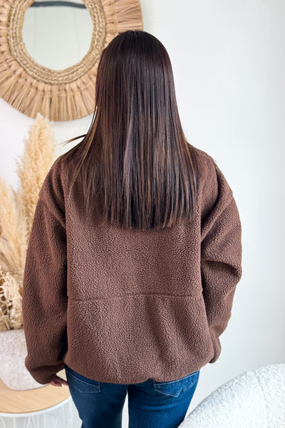 Gilet Teddy Marthe Choco (15255405461829)