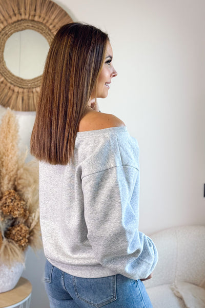 Sweat Rhina Gris Only