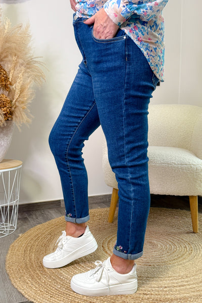 Jeans Boyfriend Taille Haute SKM661 (14981575115077)