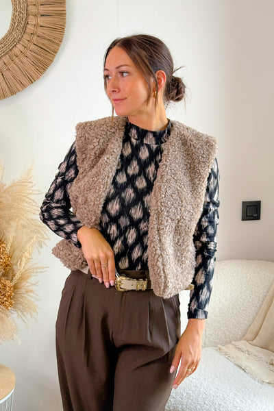 Gilet Ronda Taupe Garcia (15264212910405) (15264202916165)
