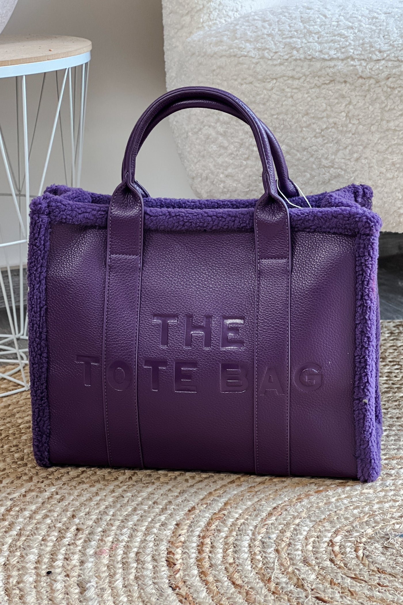 THE TOTE BAG Teddy Violet (9651317178693)