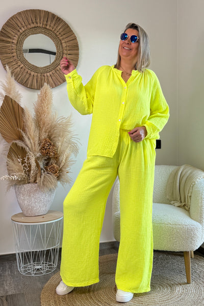 Pantalon Valeria Jaune Fluo GT (42/48) (15010203271493)