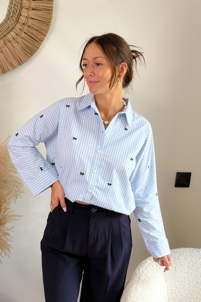 Chemise Zeidi Bleu Only (15281319280965)