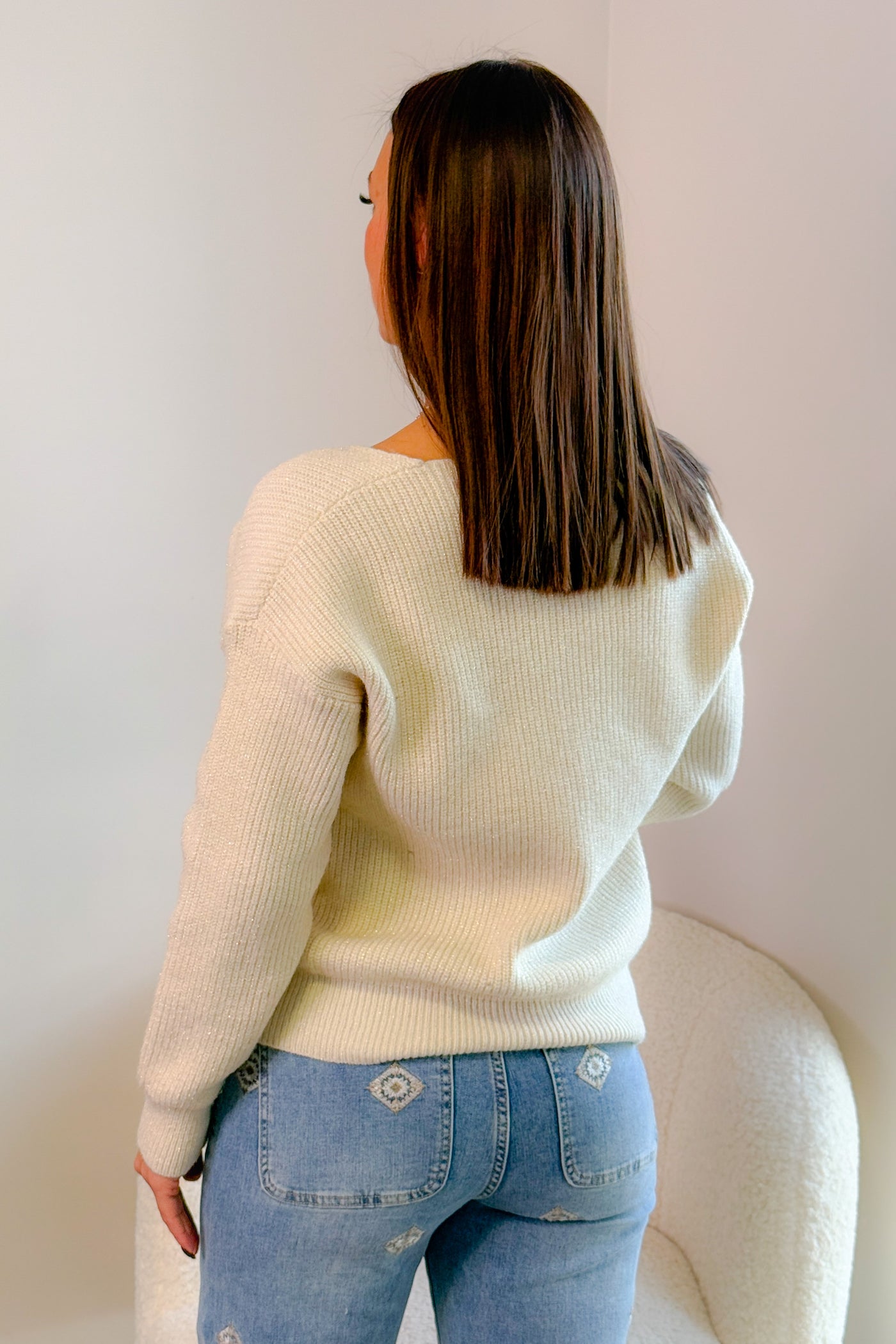 Pull Jeanine Ecru (14874125336901)