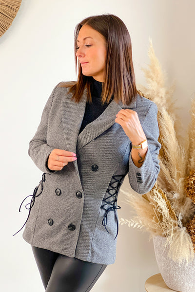 Blazer Talya  Gris Anthracite (8695802560837)