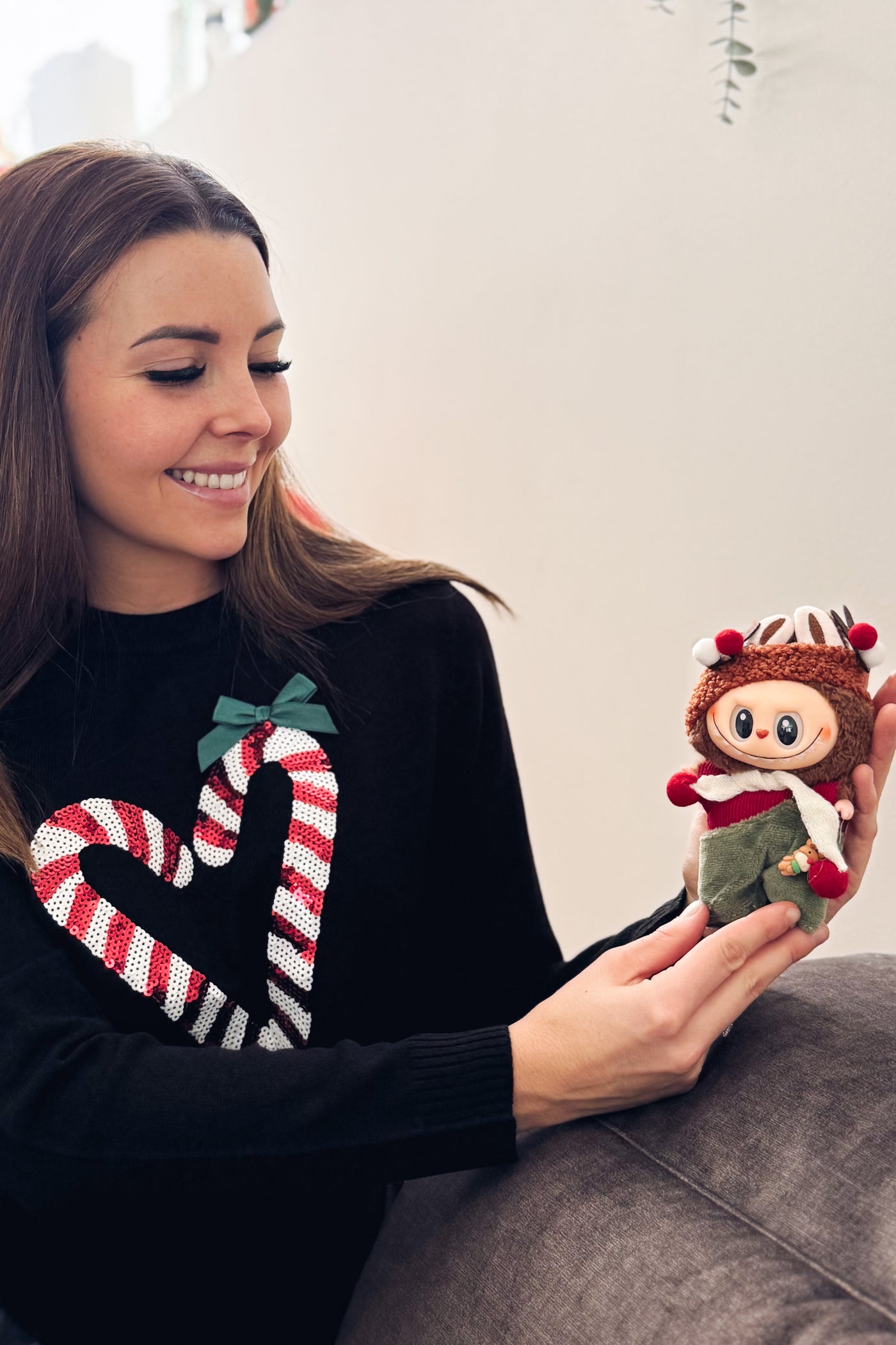 Porte-Clé De Noël Lafufu Rudolph