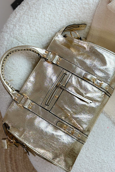 Sac Erzée Très Grand Format Doré