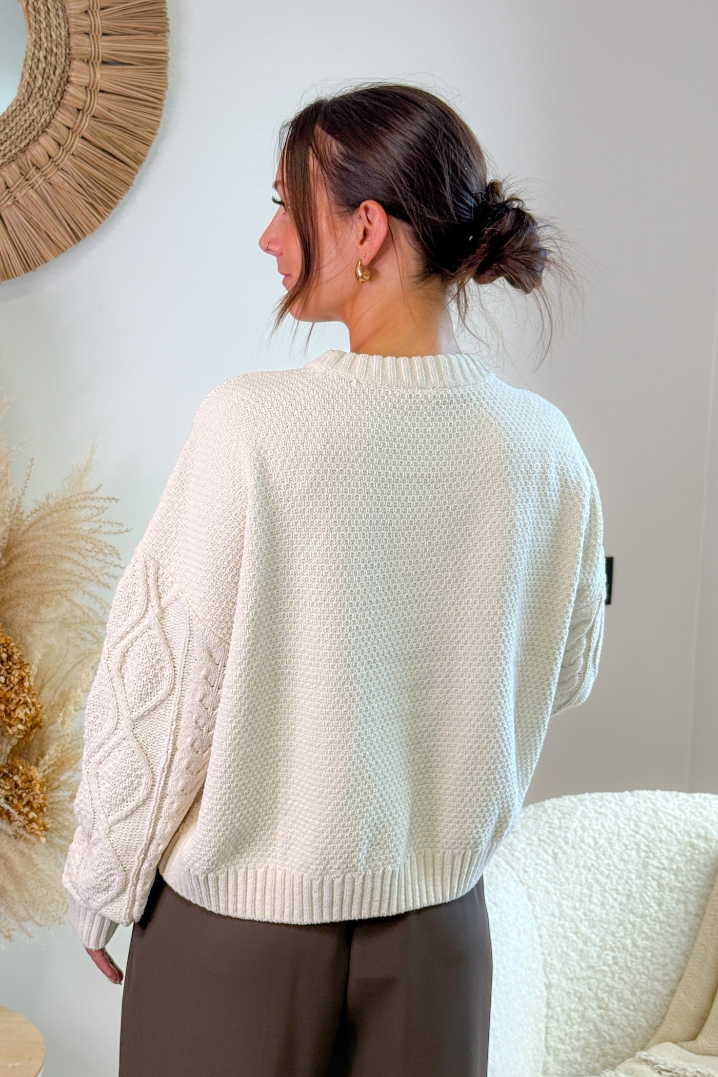 Pull Elly Ecru Only (15265190805829)