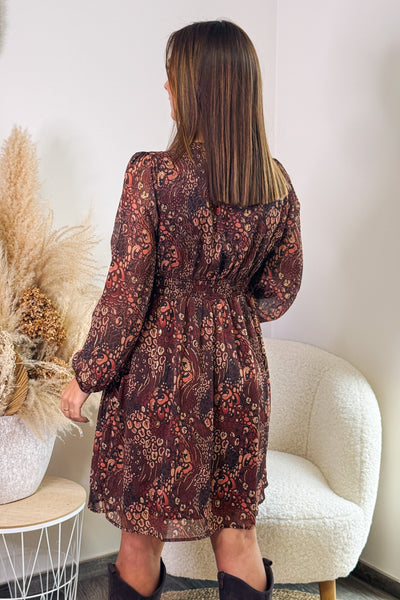 Robe courte Michèle Choco (14836822212933)