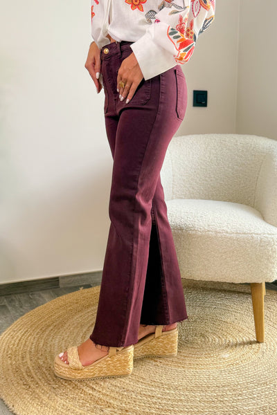Jeans Flared Y6119X3 Lie De Vin (15157027537221)