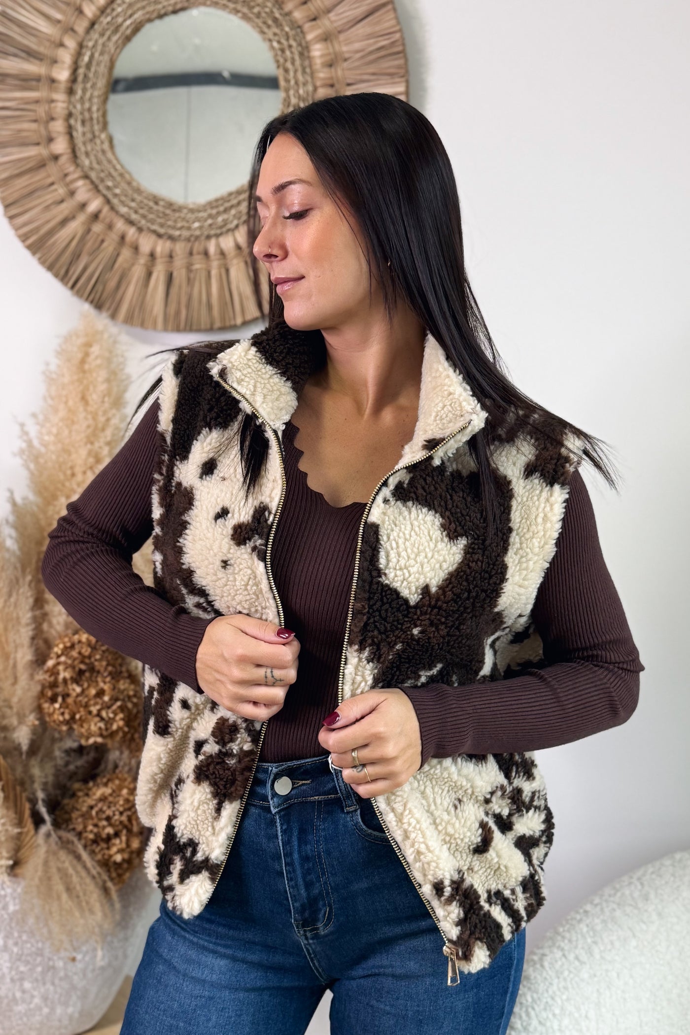 Gilet Sans Manches Teddy Cow