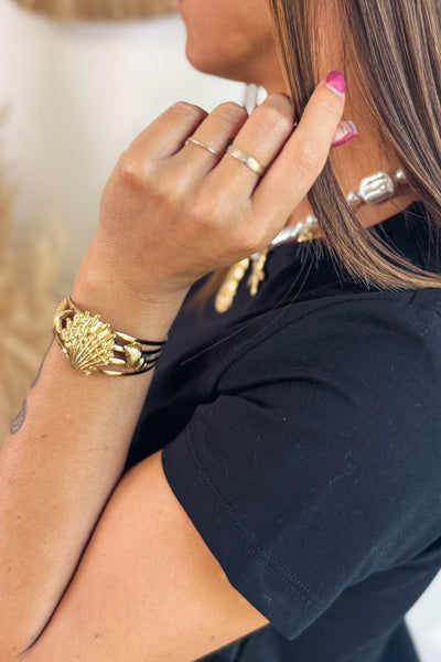 Bracelet Saint-Jacques Doré (15046743982405)