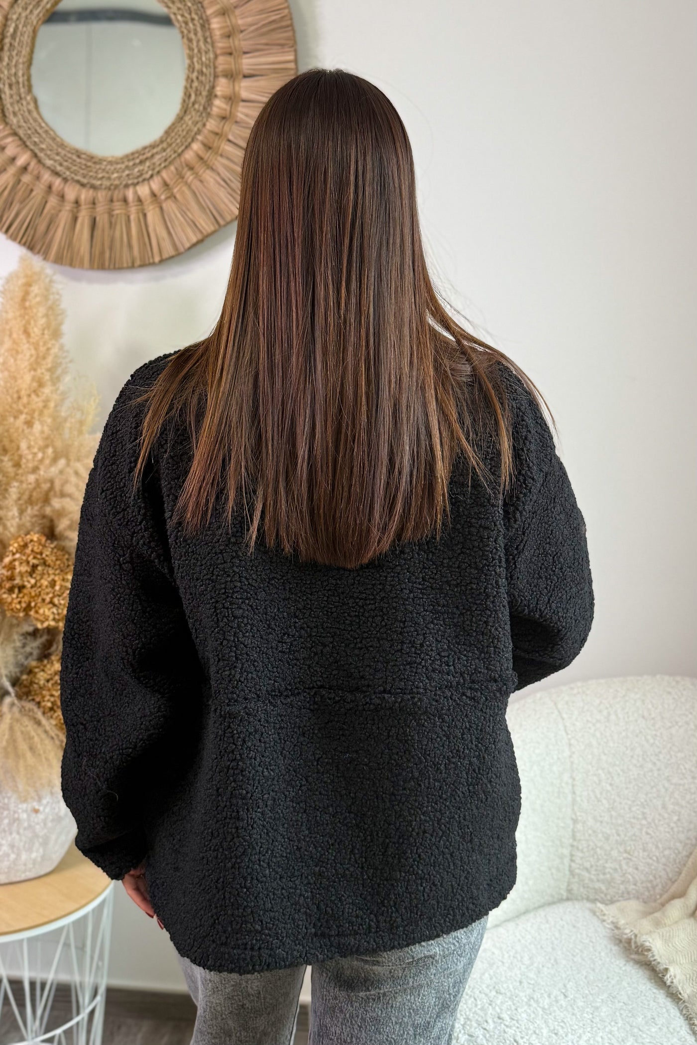 Gilet Teddy Marianne Noir (15345051173189)