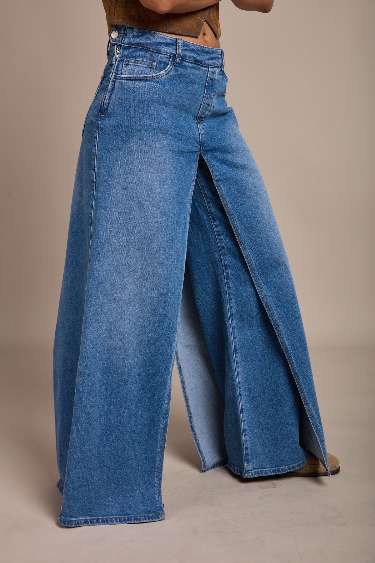 Jeans Jupe Toxik l21364 (9730386100549)