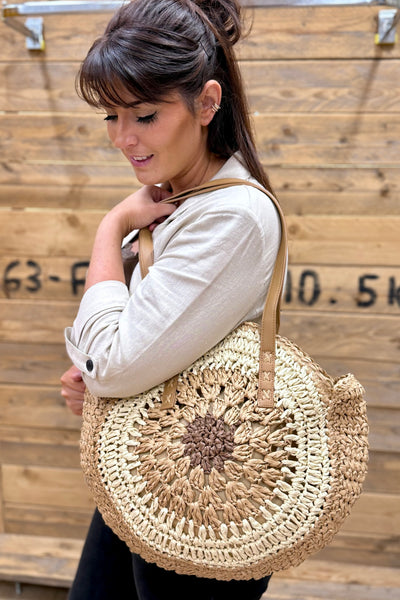 Sac Paille Pamana Rond Camel (15071325847877)