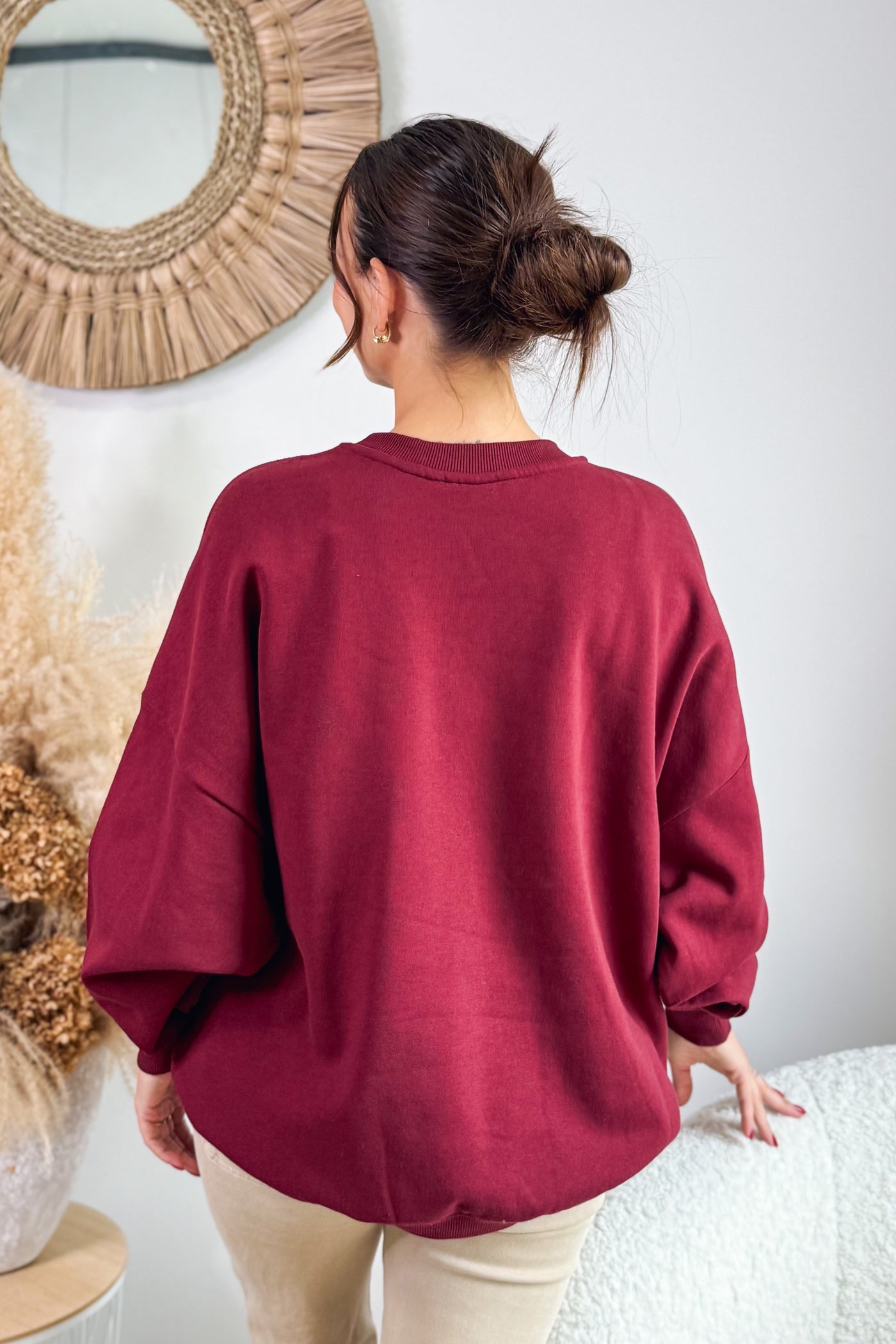 Sweat Bila Bordeaux Only (15314974114117)