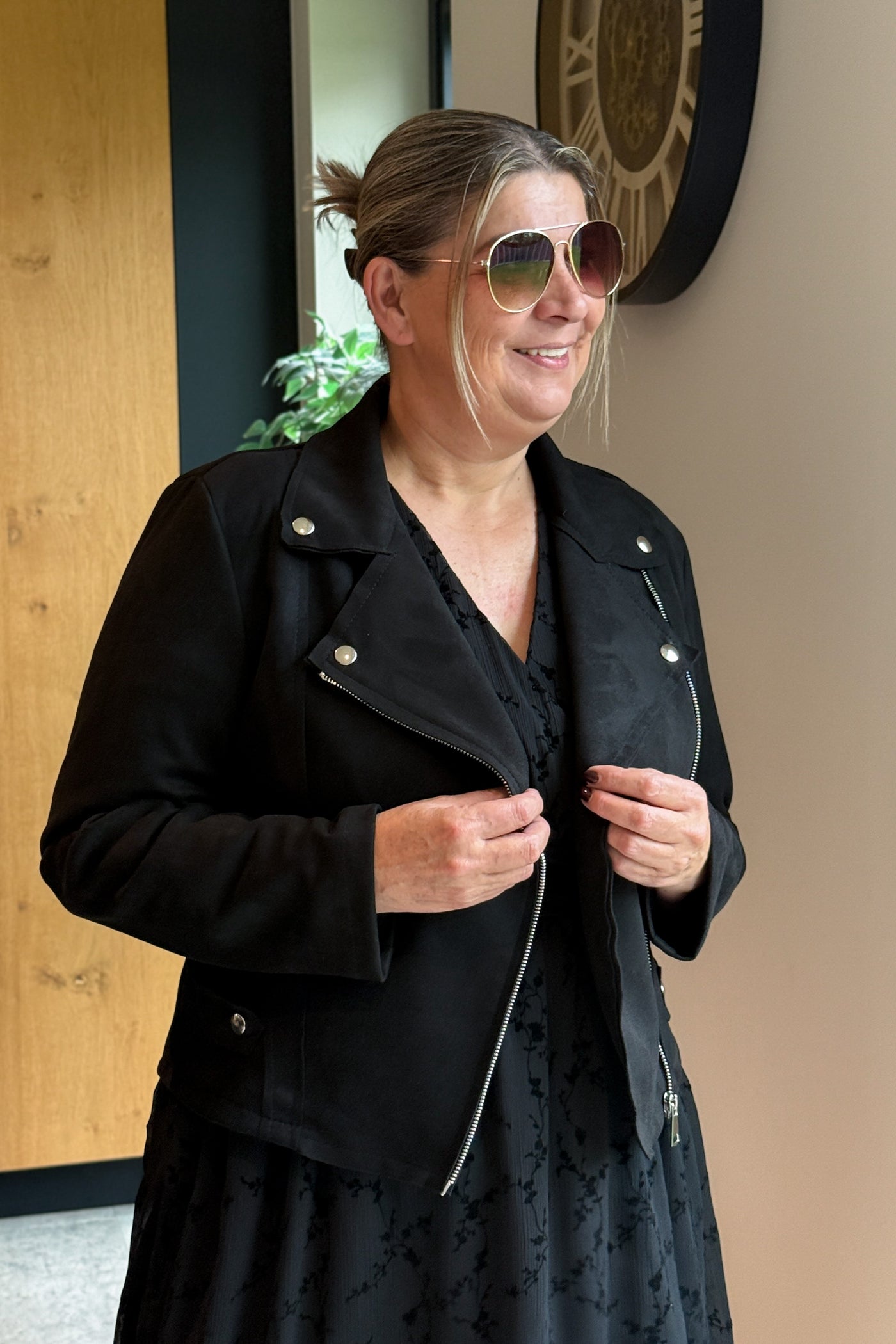 Perfecto Suédine Lilya Noir GT