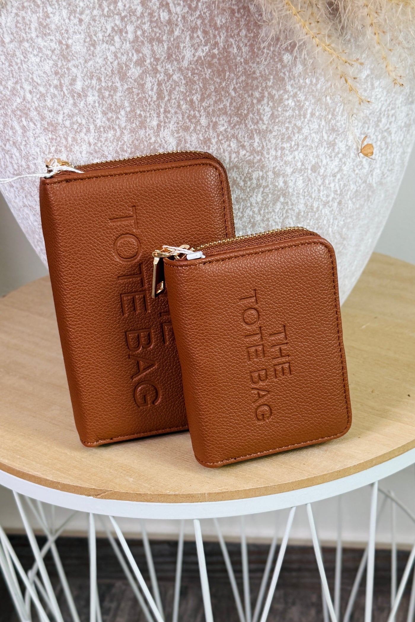 Portefeuille Tote Bag Petit Modèle Camel (15266172600645)
