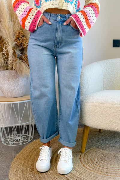 Jeans Balloon Bleu Y5120 (15017100869957)