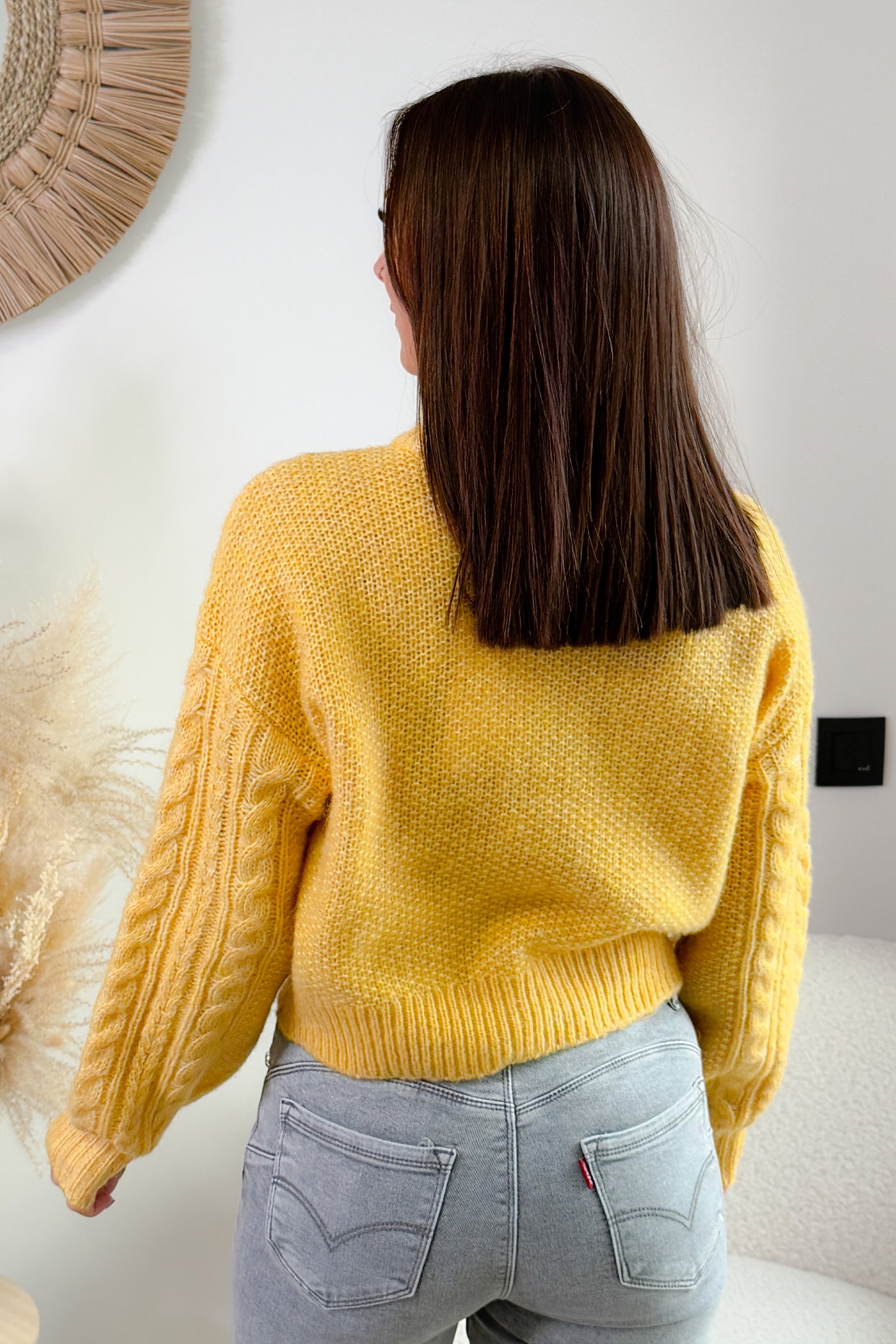 Pull Lida Jaune Only (14843814838597)