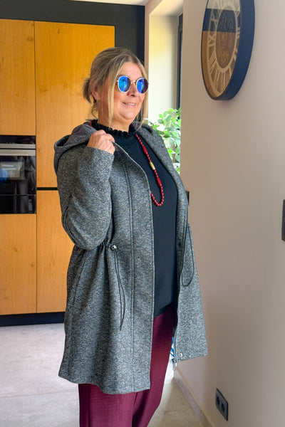 Manteau CarSedonia Gris Foncé Carmakoma (15308024545605)
