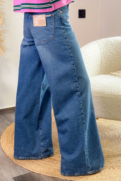 Jeans Célia Ultra Wide Fit Bleu Longueur 32 (15190425600325) (15190427238725)