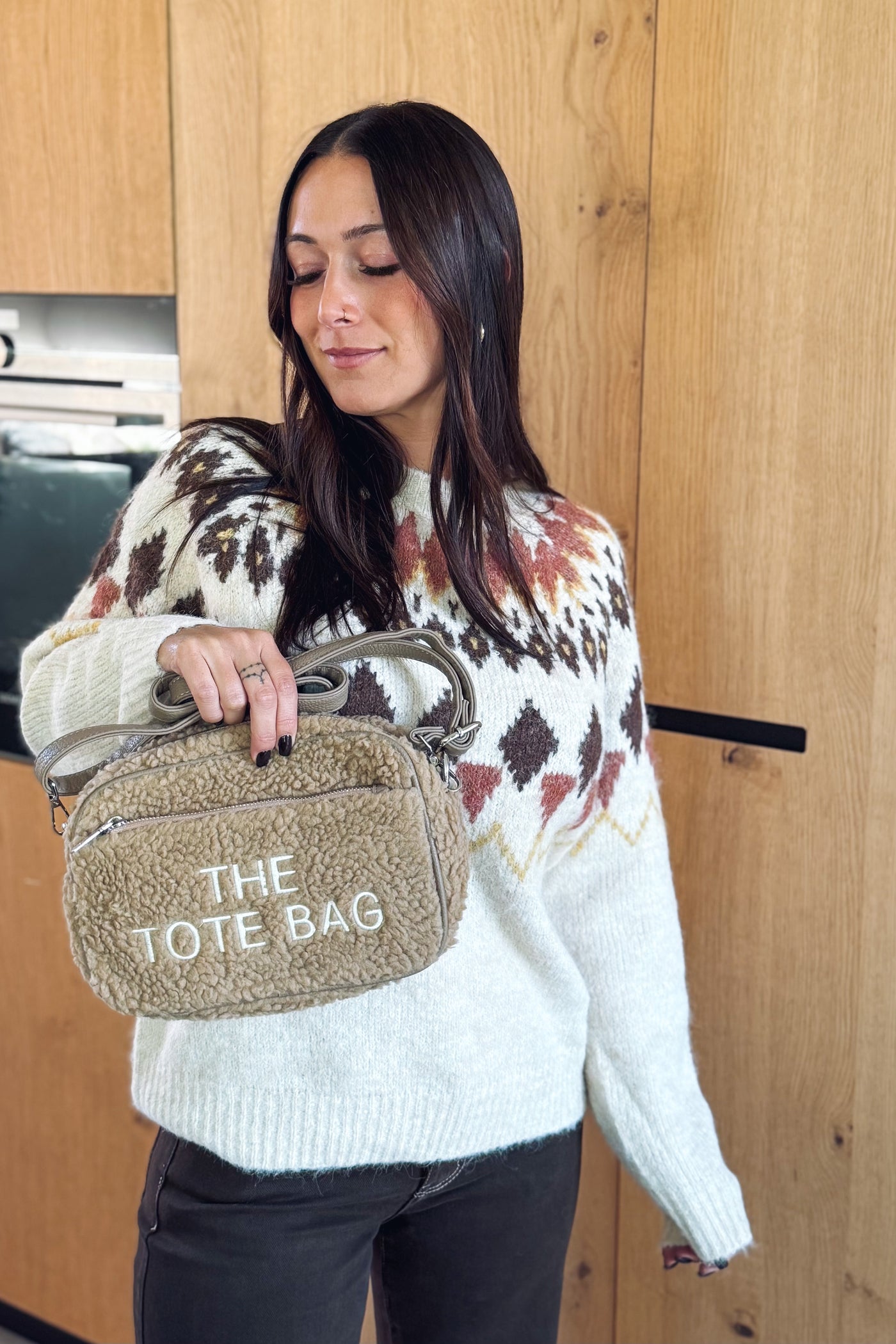 Sac Tote Bag ( Mini Bag) Teddy Camel Clair