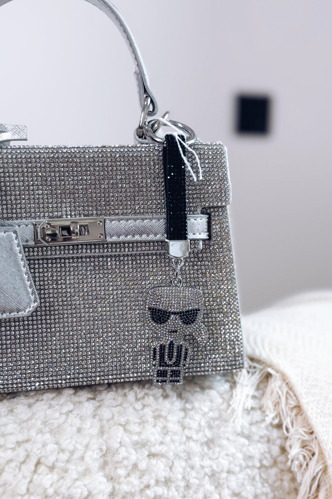 Porte Clé Karline Noir