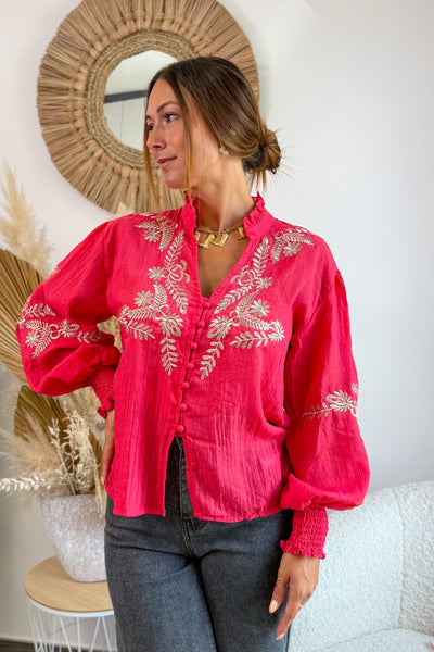 Chemise Fidla Rouge (15242452599109)
