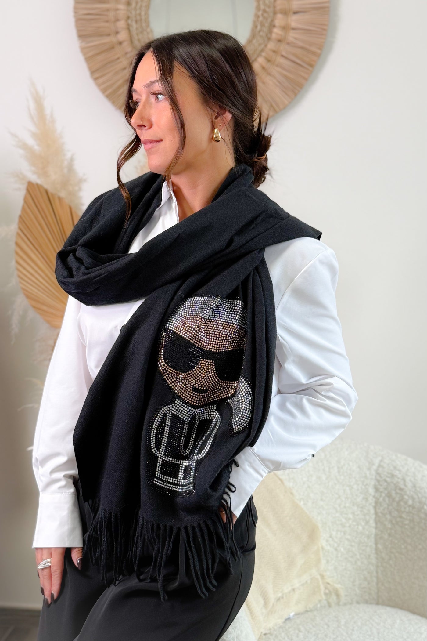 Echarpe Karline Noir