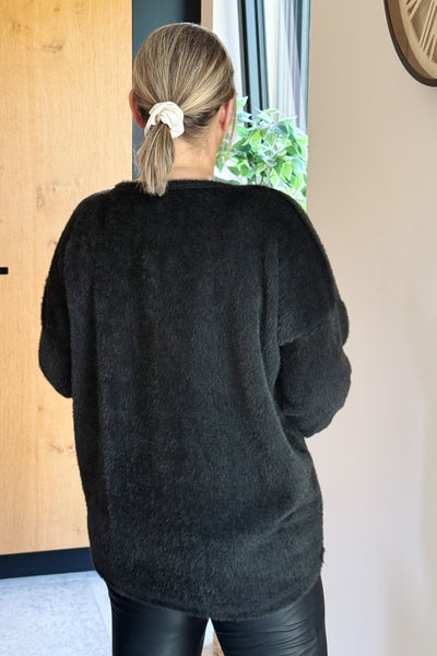 Pull Géraldine Noir GT