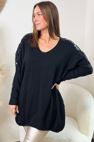 Pull Carine Noir (14836933361989)