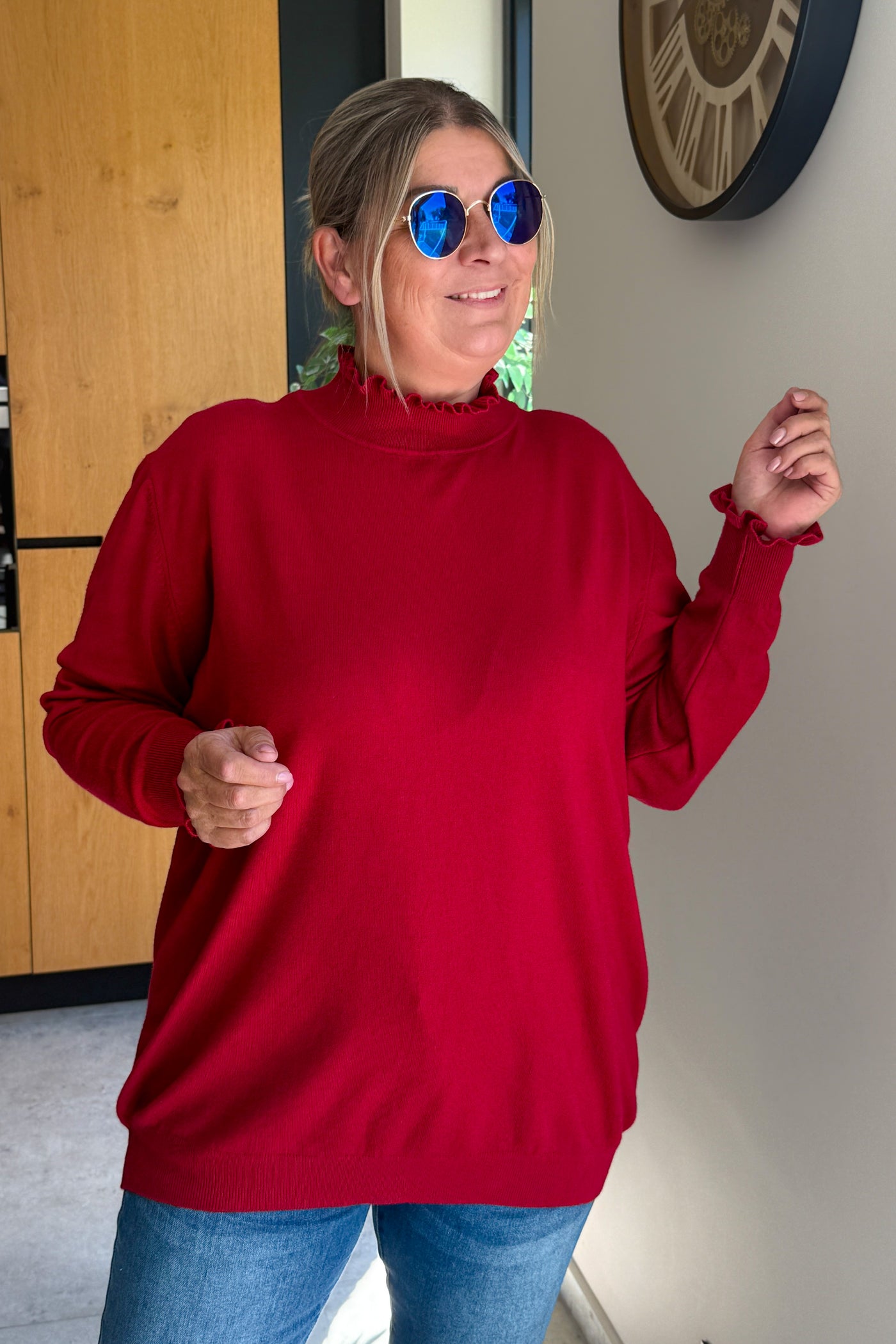 Pull Florianne Rouge GT (15308106367301)