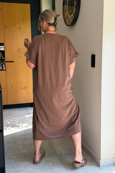 Longue Robe T-Shirt Malibu Choco GT (15194328727877)