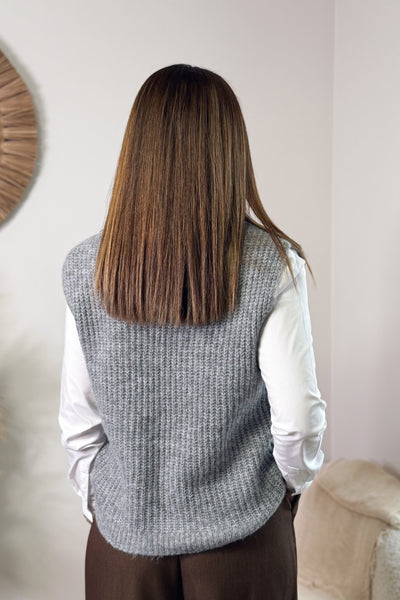 Pull Gila Sans Manches Gris Only