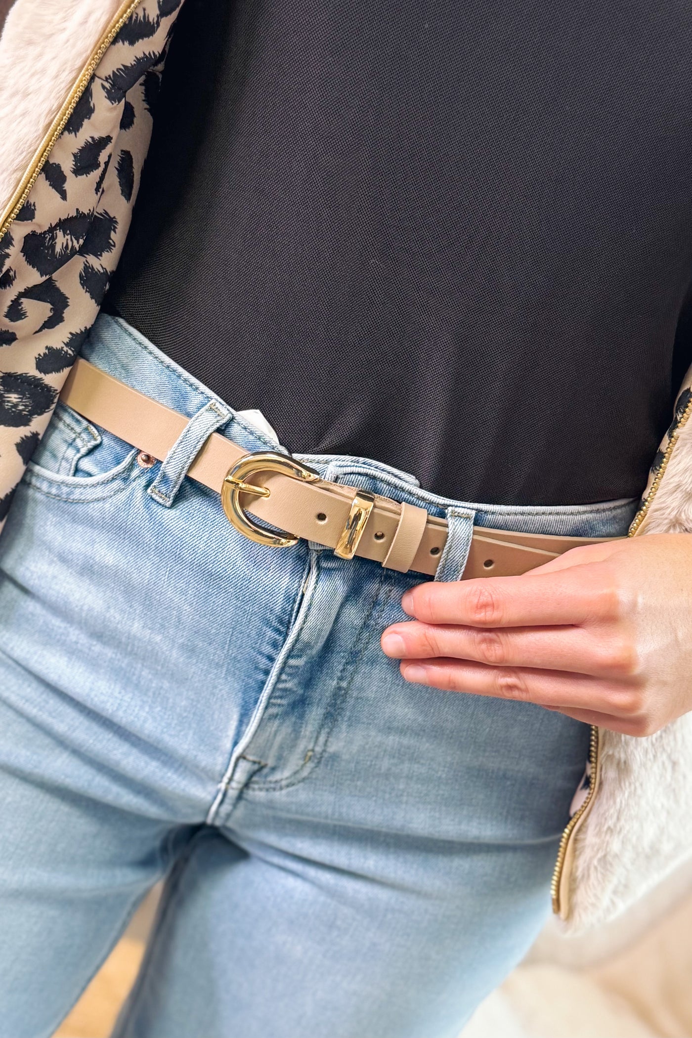 Ceinture Blony Beige