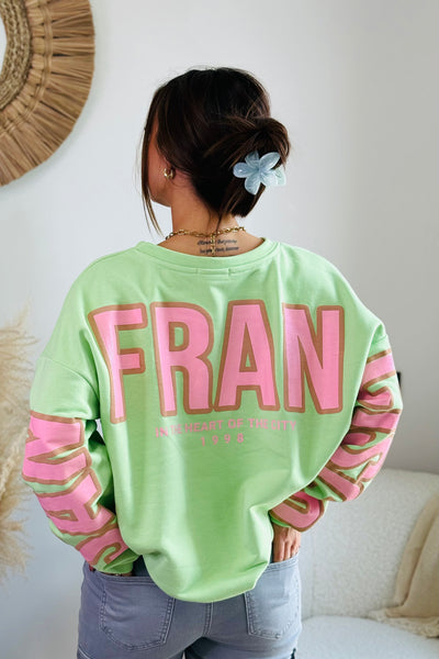 Sweat "Sans Francisco" Vert (15038298259781)