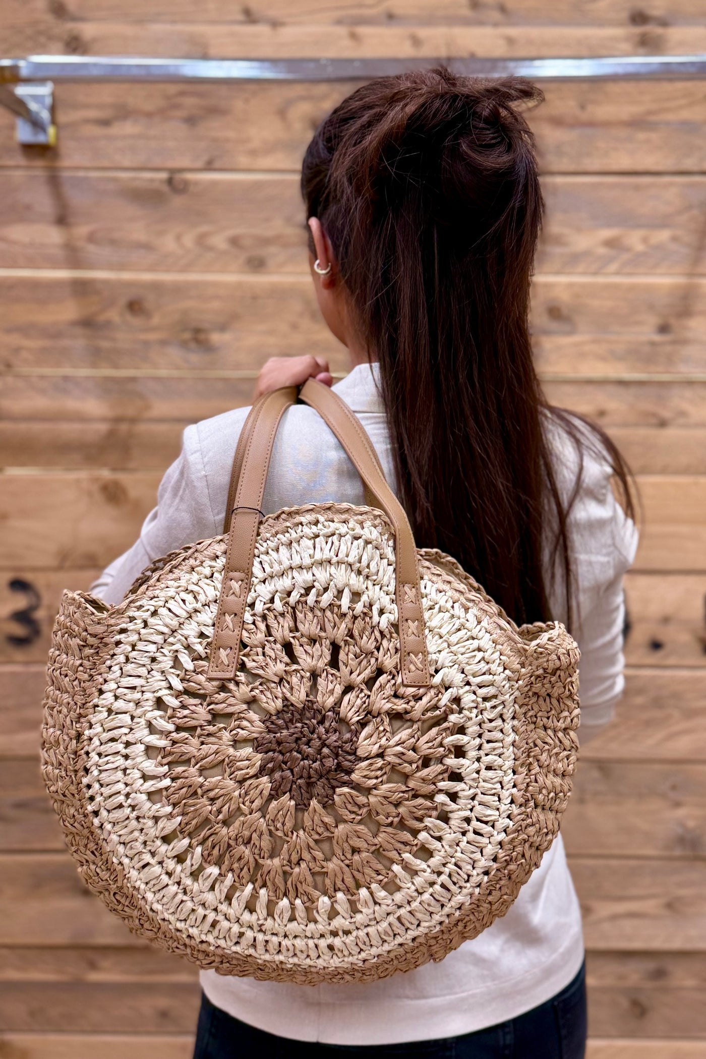 Sac Paille Pamana Rond Camel (15071325847877)