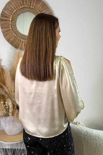 Blouse Séléna Beige