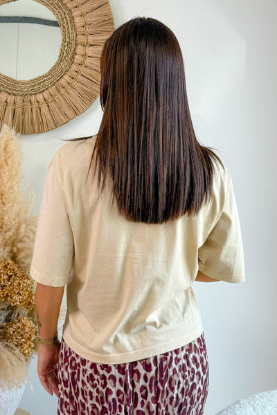 T-Shirt Carla Beige JDY (15255331963205)