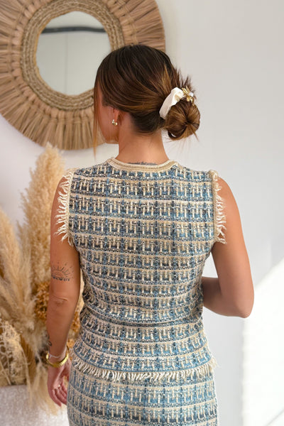 Pull Marisa Blanc/Bleu Garcia (15197547856197)