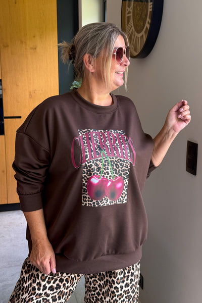 Sweat " Cherries" Choco GT (15288732451141)