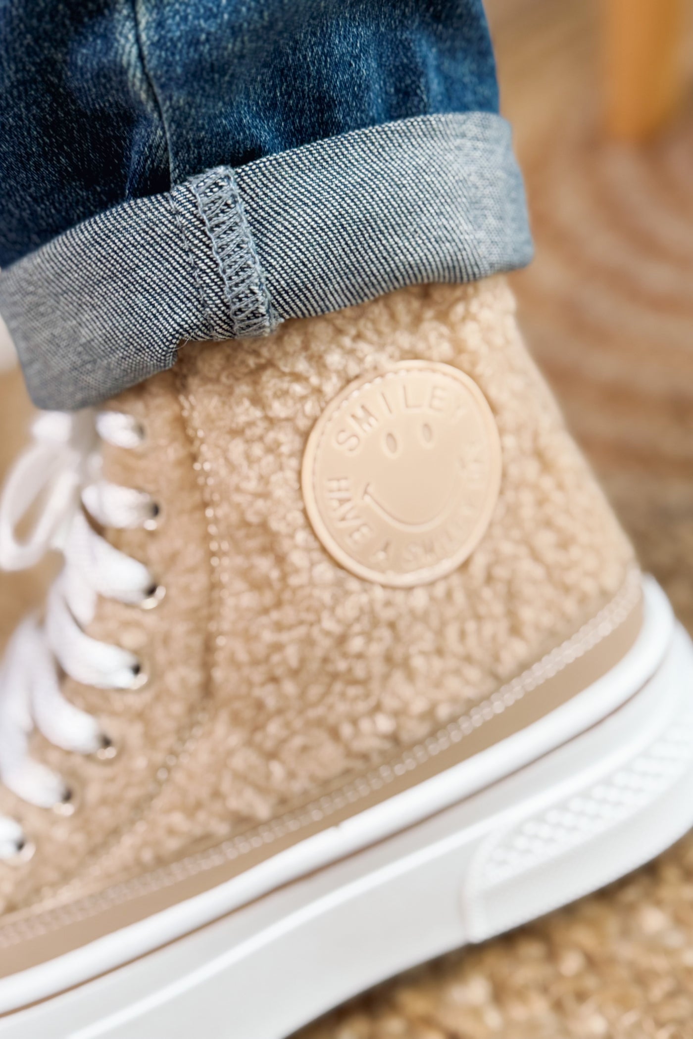 Style Converse Compensées Teddy Beige (15297358561605)