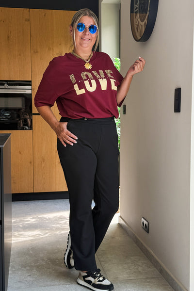 T-Shirt CarKourtney Bordeaux Carmakoma (15260716433733)