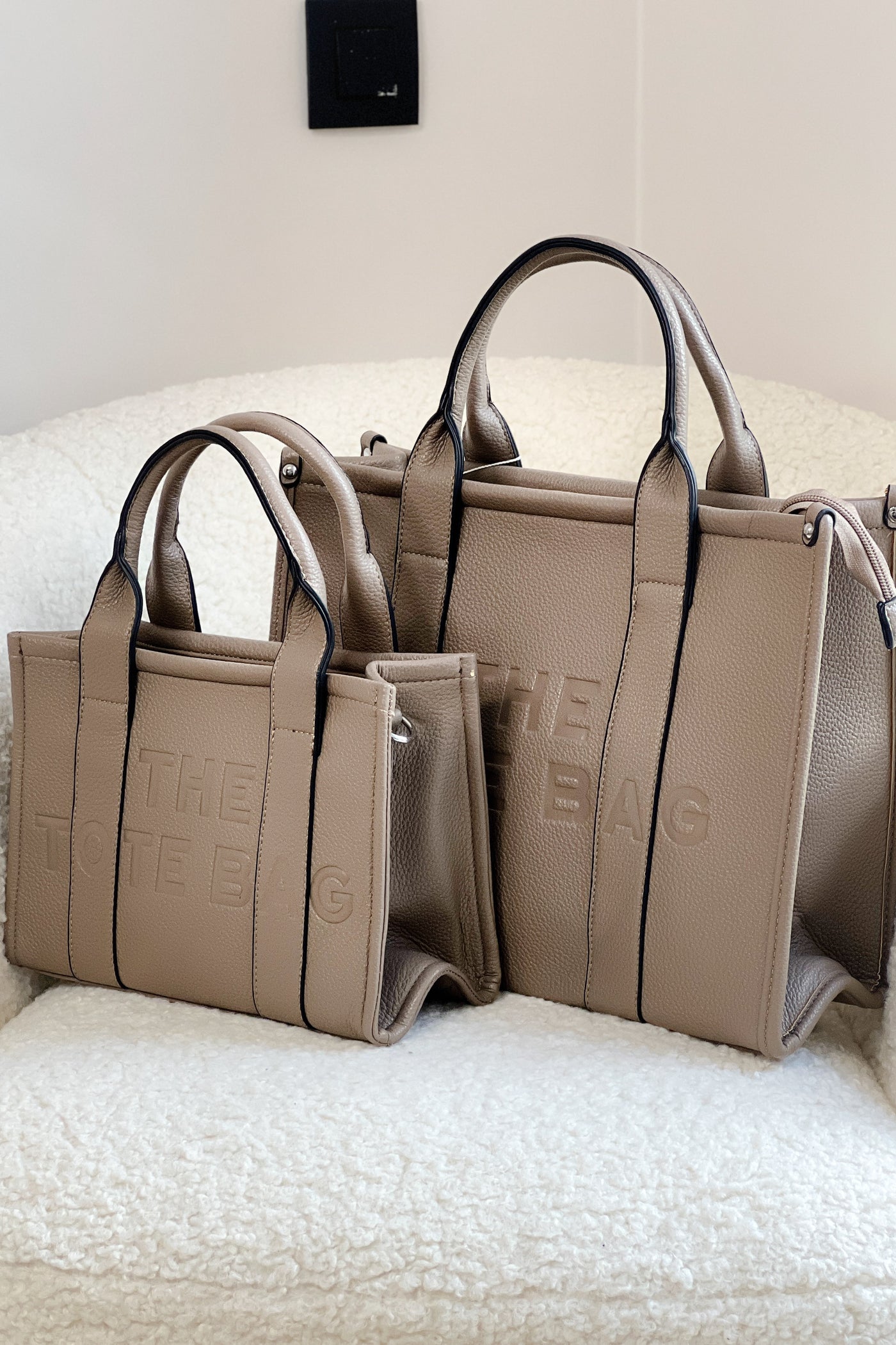 THE TOTE BAG Taupe (9580444647749)