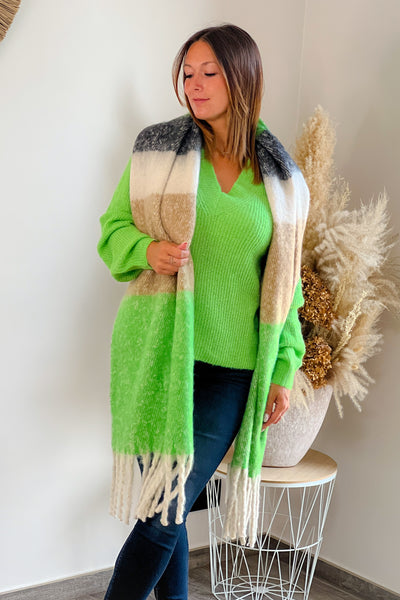 Echarpe Andrea Verte (8646018072901)