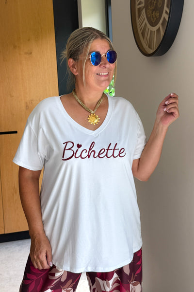 T-Shirt " Bichette" Bordeaux GT (15260675670341)