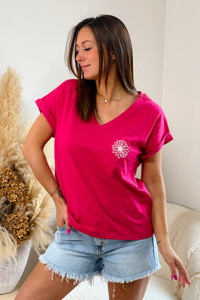 T-Shirt Anya Fuchsia (9375205851461)